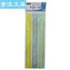 Ruler manufacturer: 30CM plastic ruler, primary school students' drawing and learning stationery, office drawing ruler with holes details Picture